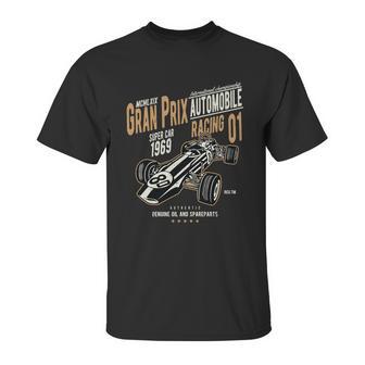 Gran Prix 1969 Vintage Retro Racing Open Wheel Graphic Design Printed Casual Daily Basic Unisex T-Shirt | Favorety CA