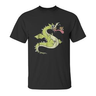 Grim Matchstick And Living Fireball Graphic Unisex T-Shirt | Favorety CA