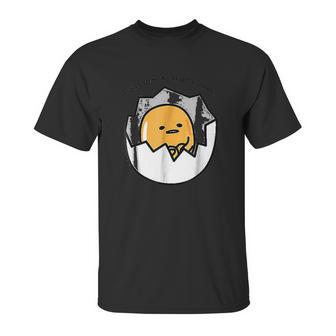 Gudetama The Lazy Egg Hiding From Responsibilities Unisex T-Shirt | Favorety DE