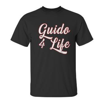 Guido For Life Gtl New Jersey Garden State Shore Unisex T-Shirt | Favorety UK