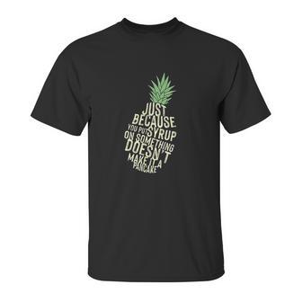 Gus And Spencer Funny Pineapple Psych Unisex T-Shirt | Favorety