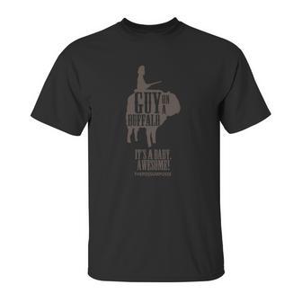 Guy On A Buffalo It Is A Baby Awsome Adoption The Possum Posse Unisex T-Shirt | Favorety