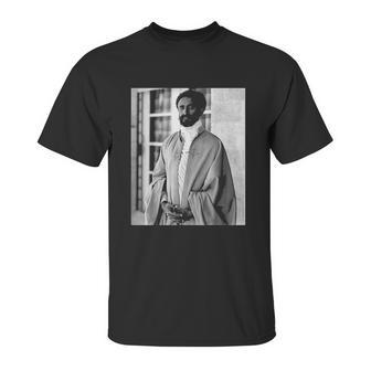 Haile Selassie Ethiopian Emperor Portrait Unisex T-Shirt | Favorety DE