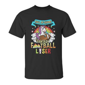 Hall Of Shame Fantasy Football Liser Unisex T-Shirt | Favorety AU