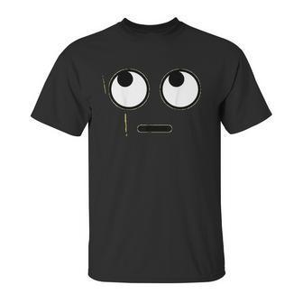 Halloween Emojis Costume Rolling Eyes Emoticon Unisex T-Shirt | Favorety UK