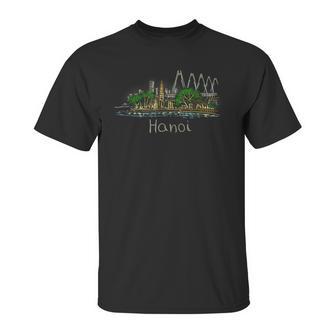 Hanoi City Vietnam Souvenir Gift Unisex T-Shirt | Favorety DE