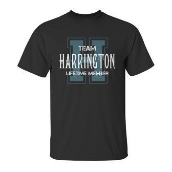 Harrington Shirts - Team Harrington Lifetime Member Name Shirts Unisex T-Shirt | Favorety AU