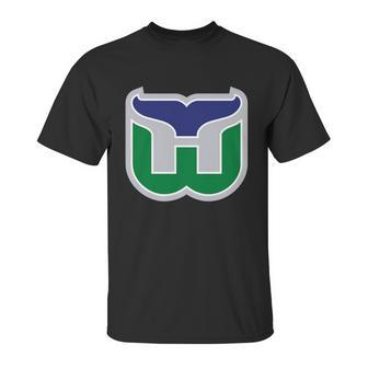 Hartford Whalers Hockey Retro 2 Unisex T-Shirt | Favorety UK