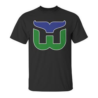 Hartford Whalers Hockey Retro Unisex T-Shirt | Favorety CA