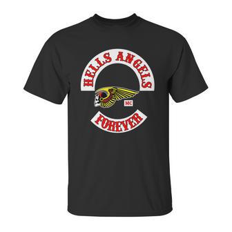 Hells Angels Forever T Shirt Long Sleeve Hoodie Sweatshirt Unisex T-Shirt | Favorety AU