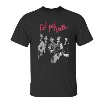 Hi Fidelity New York Dolls Trash Photo Slim Fit Unisex T-Shirt | Favorety DE