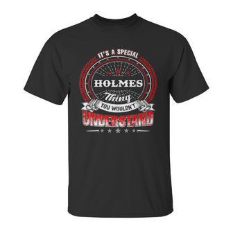 Holmes Shirt Family Crest Holmes T Shirt Holmes Clothing Holmes Tshirt Holmes Tshirt Gifts For The Holmes Unisex T-Shirt | Favorety DE