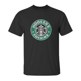 Hookers & Cocaine Normal Unisex T-Shirt | Favorety CA