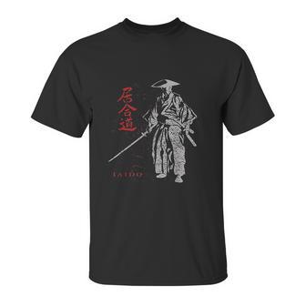 Iaido Martial Arts Samurai Ronin Unisex T-Shirt | Favorety DE