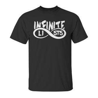 Infinite Lists Logo 2 Unisex T-Shirt | Favorety AU