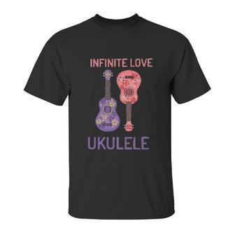 Infinite Love Ukulele Unisex T-Shirt | Favorety