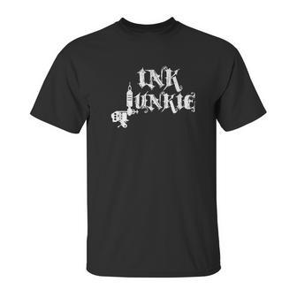 Ink Junkie Tattoo Artist Machine Unisex T-Shirt | Favorety UK