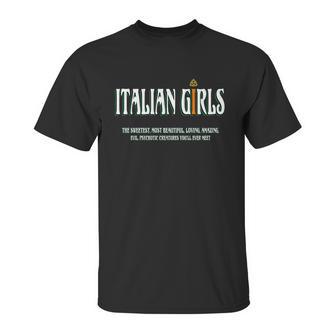 Italian - Italian - Italian Girls T-Shirt Unisex T-Shirt | Favorety UK