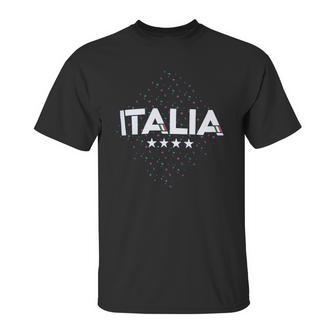 Italy Italia Ringer Unisex T-Shirt | Favorety UK