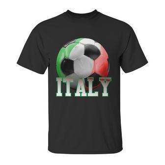 Italy Soccer Logo Unisex T-Shirt | Favorety UK