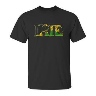 Jamaican Slang Irie Rasta Reggae Jamaican Slang Unisex T-Shirt | Favorety