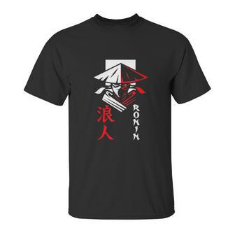 Japanese Ronin Samurai Warrior Bushido Gift Unisex T-Shirt | Favorety UK