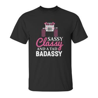 Jeep Sassy Classy And A Tad Badassy Unisex T-Shirt | Favorety CA