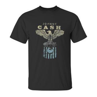 Johnny Cash Mens Jc Eagle Unisex T-Shirt | Favorety AU