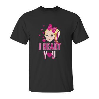 Jojo Siwa I Heart You Unisex T-Shirt | Favorety