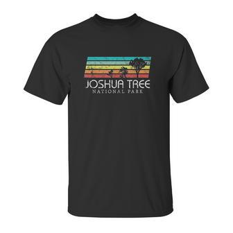 Joshua Tree California Vintage Retro Camping National Park Unisex T-Shirt | Favorety UK