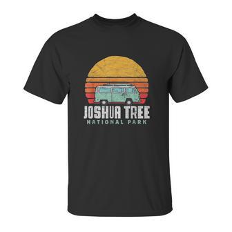 Joshua Tree National Park Hippie Van California Unisex T-Shirt | Favorety CA