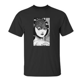 Junji Ito Uzumaki Spiral Eye Unisex T-Shirt | Favorety CA