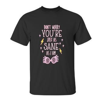 You Are Just As Sane As I Am Spectre Specs Youth Unisex T-Shirt | Favorety DE