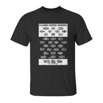 Kamen Rider Series 50Th Anniversary Unisex T-Shirt | Favorety