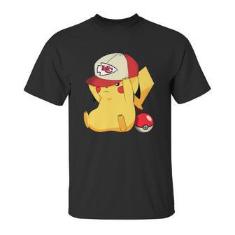 Kansas City Chiefs Pikachu Pokemon Shirt Unisex T-Shirt | Favorety