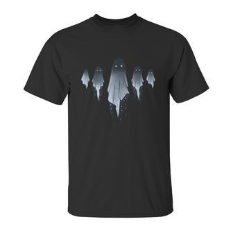 Kawaii Pastel Goth Art Creepy Cute Ghosts Ghost Halloween Graphic Design Printed Casual Daily Basic Unisex T-Shirt | Favorety