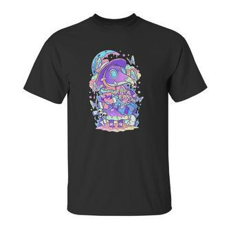 Kawaii Pastel Goth Cute And Creepy Plague Doctor Unisex T-Shirt | Favorety CA