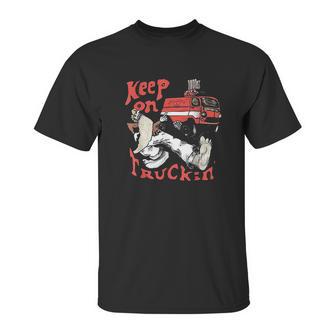 Keep On Truckin Vintage 1970S Unisex T-Shirt | Favorety DE