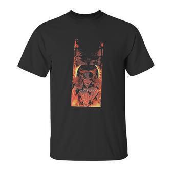 Kimetsu No Yaiba Demon-Slayer On Fire Unisex T-Shirt | Favorety UK