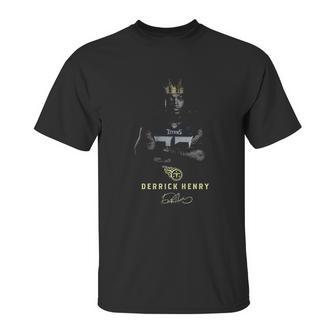 King Derrick Henry Signature Unisex T-Shirt | Favorety AU