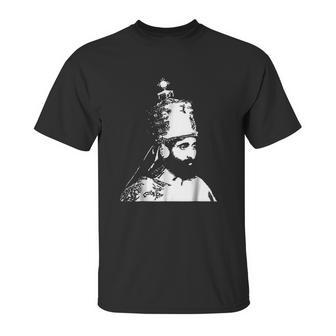 The King Stands Haile Selassie Crown Unisex T-Shirt | Favorety CA