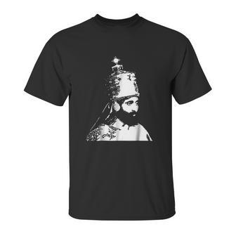 The King Stands Haile Selassie Crown Unisex T-Shirt | Favorety DE