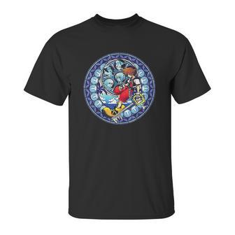 Kingdom Hearts Sora Stained Glass Unisex T-Shirt | Favorety DE