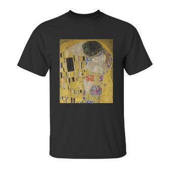 The Kiss Or Lovers By Gustav Klimt Unisex T-Shirt | Favorety