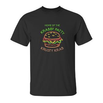 Krabby Patty Neon Comedy Classic Unisex T-Shirt | Favorety AU