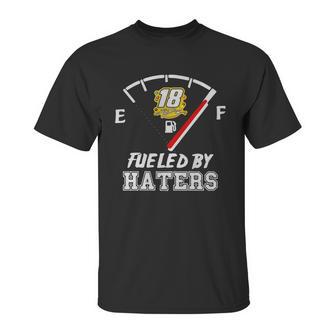 Kyle Busch 18 Fueled By Haters Shirt Unisex T-Shirt | Favorety DE