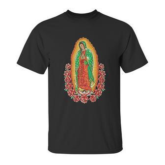 Our Lady Of Guadalupe Virgin Mary Unisex T-Shirt | Favorety