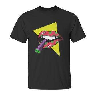 Lips Joint Unisex T-Shirt | Favorety AU