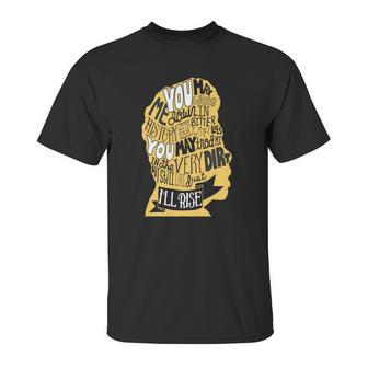 Literary Marvels Maya Angelou Unisex T-Shirt | Favorety