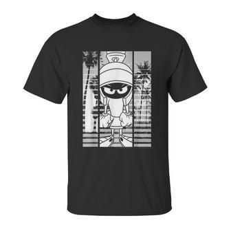 Looney Tunes Marvin The Martian Lined Portrait Unisex T-Shirt | Favorety UK